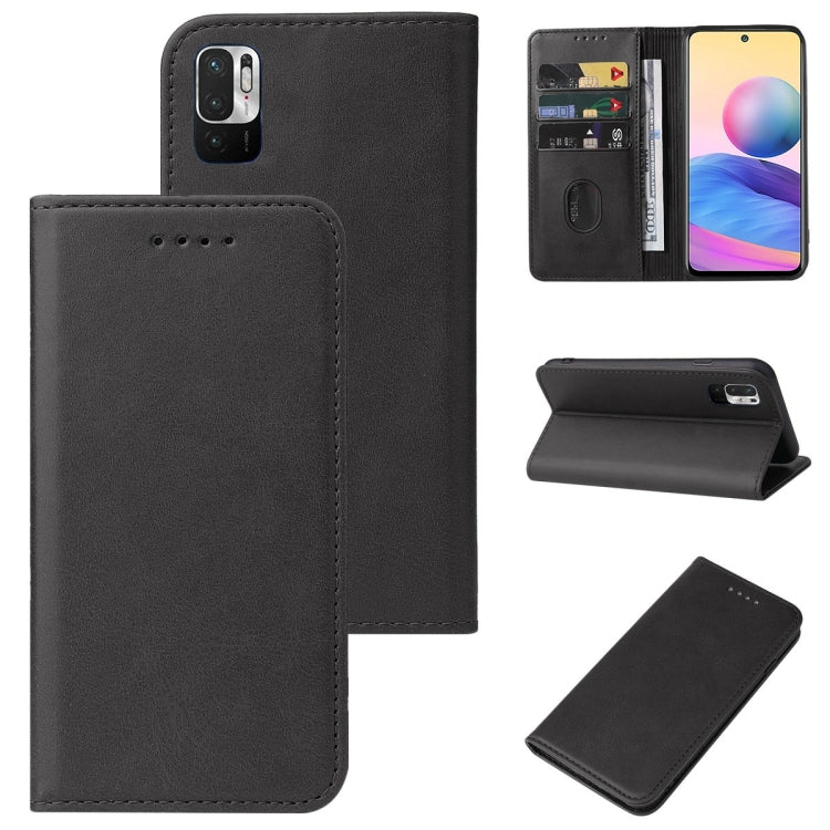 Black leather phone case with magnetic closure and front card holder