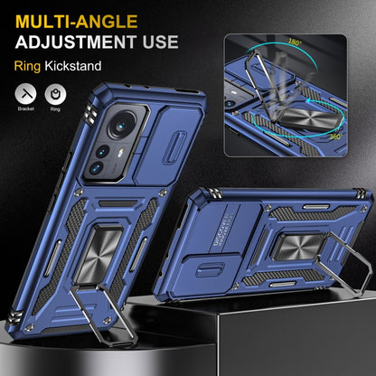 Blue Armor phone case with multi-angle kickstand and ring bracket
