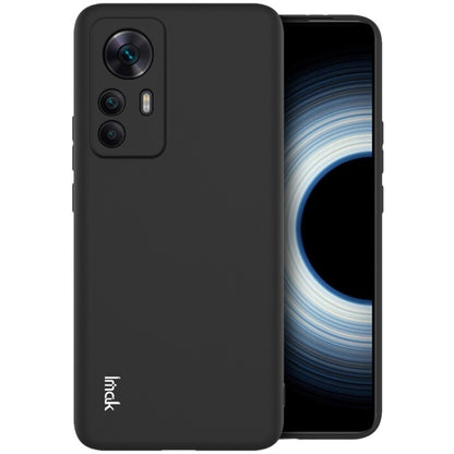 Shockproof frosted TPU phone case with triple camera cutouts, matte black