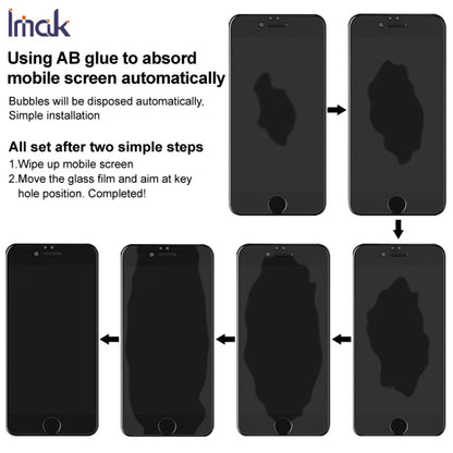 Screen protector installation guide diagram with aligned wiper steps