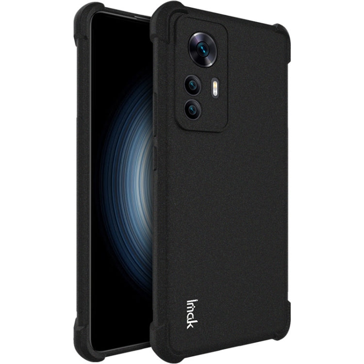 Matte black TPU phone case with raised camera cutout and shockproof side bumper