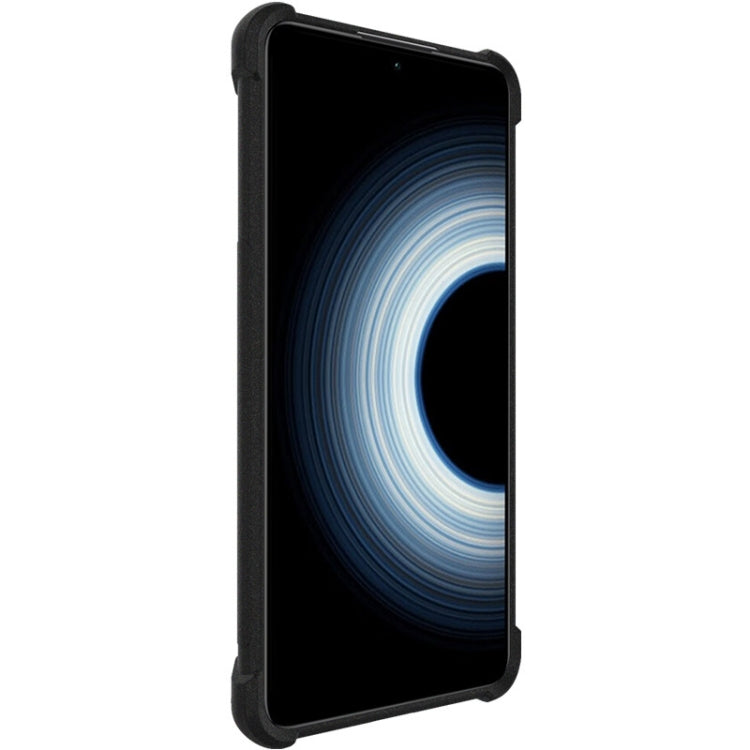 Matte black TPU phone case showing front edge and screen-protecting raised bezel