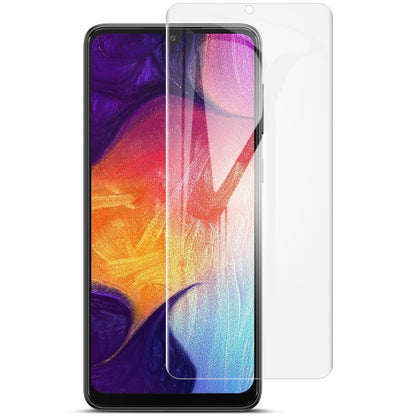 Curved full-screen hydrogel front screen protector film, 2-pack, clear overlay on phone