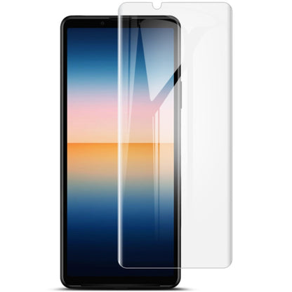 Curved full-screen hydrogel front screen protector film, 2-pack, clear overlay on phone