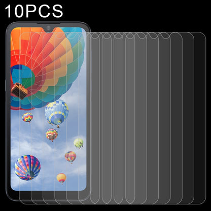 Set of tempered glass screen protectors, 2.5D curved, multiple films for phone screens