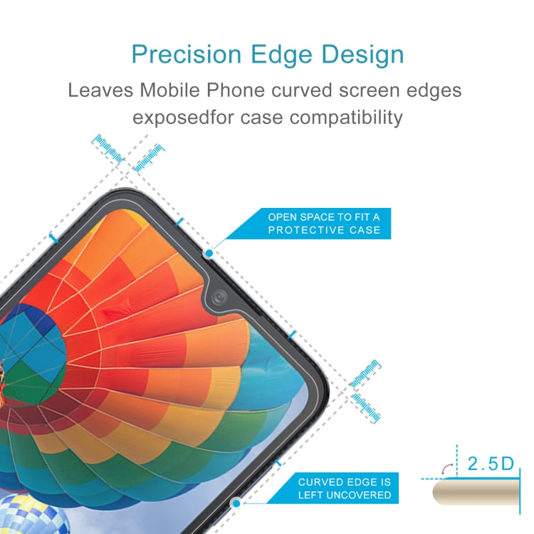 Tempered glass with 2.5D curved edge design for better case compatibility