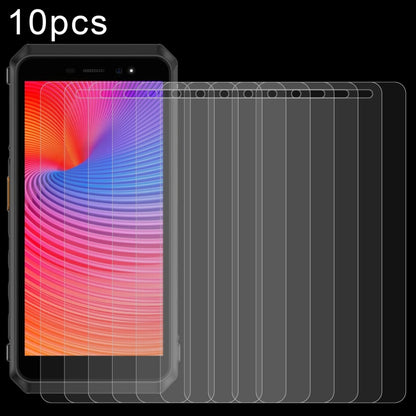 10-pack tempered glass screen protectors with curved transparent fit