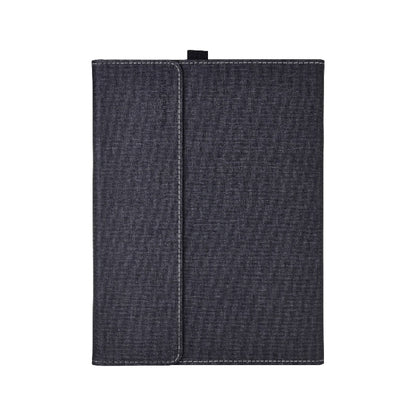 Dark tablet PC case with two-panel cover for Microsoft Surface Pro 9