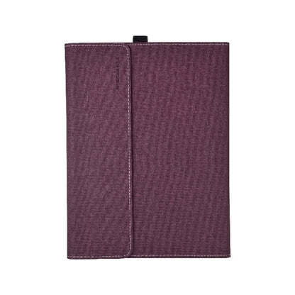 Wine red tablet PC case with two-panel cover for Microsoft Surface Pro 9