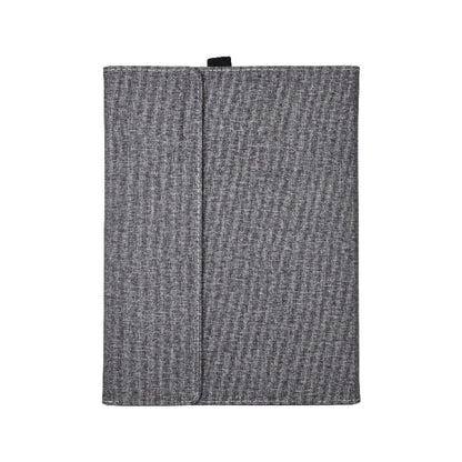 Light gray tablet PC case with two-panel cover for Microsoft Surface Pro 9