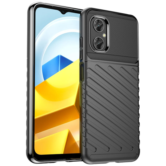 Black TPU protective phone case with textured back and raised camera cutouts
