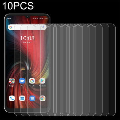 10-pack 2.5D tempered glass screen protector set for phone display