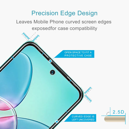 2.5D curved tempered glass film for screen edge, case-friendly fit