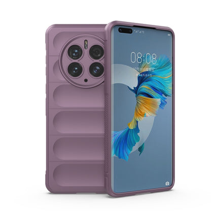 Mauve TPU flannel phone case with camera ring cutout and front screen cover