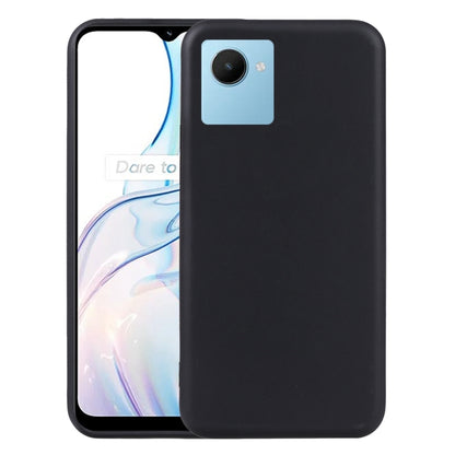 Black TPU phone case with camera cutout and raised lip on back