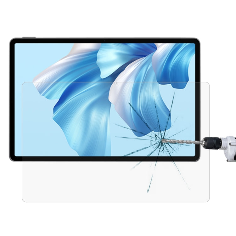 Tempered glass screen protector film for tablet, explosion-proof design with cracked screen effect
