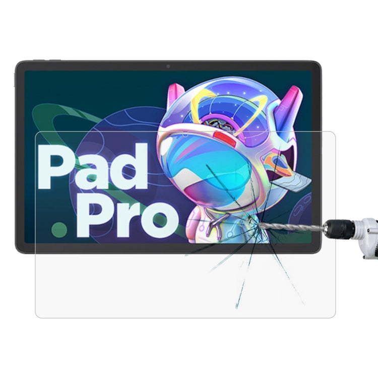 Tablet screen protector with explosion-proof effect, cracked display under tempered glass film