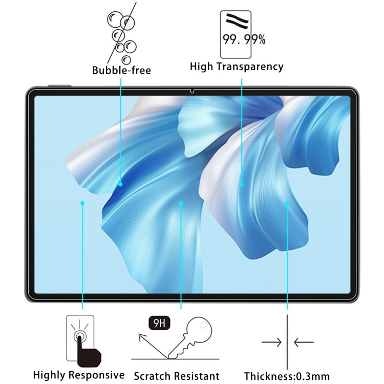 Tablet screen protector film with bubble-free and high-transparency feature icons