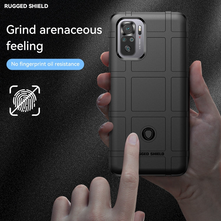 Black rugged TPU phone case with fingerprint icon detail and camera opening