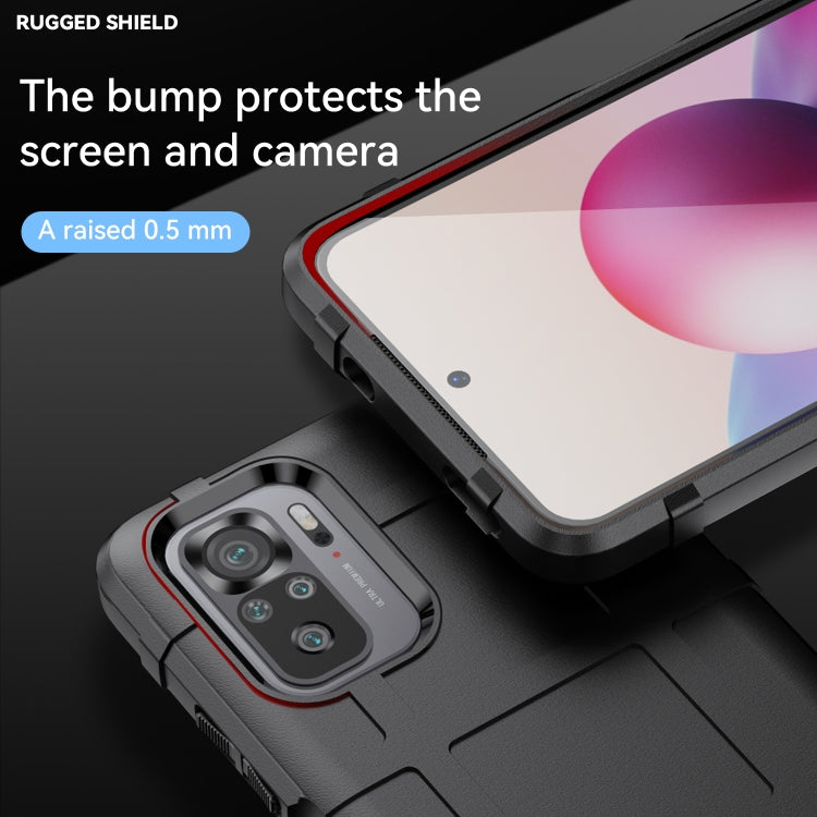Black shockproof phone case corner with raised screen and camera protection edge