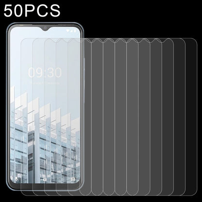50-pack 2.5D tempered glass screen protectors with curved edge