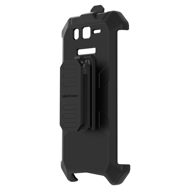Ulefone Armor 20WT rugged phone case with textured back and accessory cover, dark gray