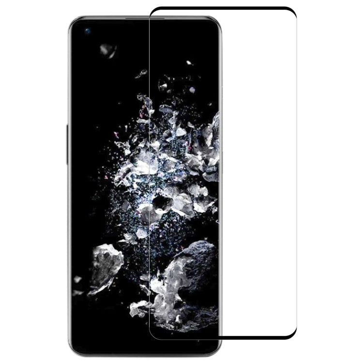 Tempered glass screen protector film with 3D curved edges for full smartphone display