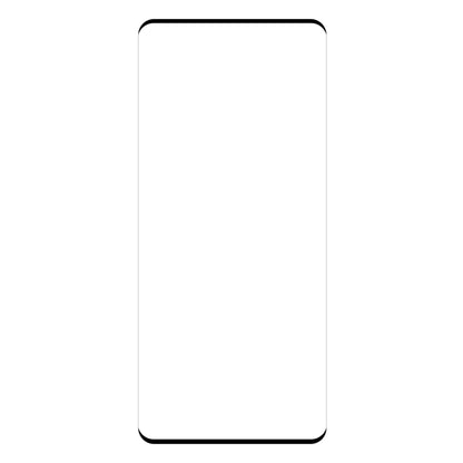 Clear tempered glass screen protector film with curved border for smartphone screen