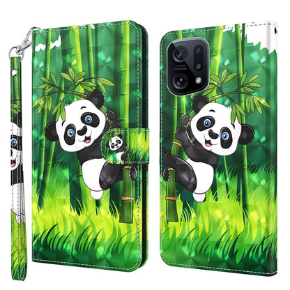 Green phone case with panda and bamboo grove print, wrist strap, dual camera cutouts.