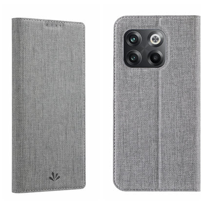 Grey shockproof phone case with folio cover and camera cutouts