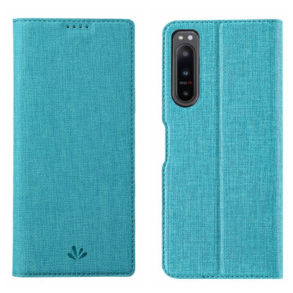 Light blue shockproof phone case with folio cover and single camera cutout