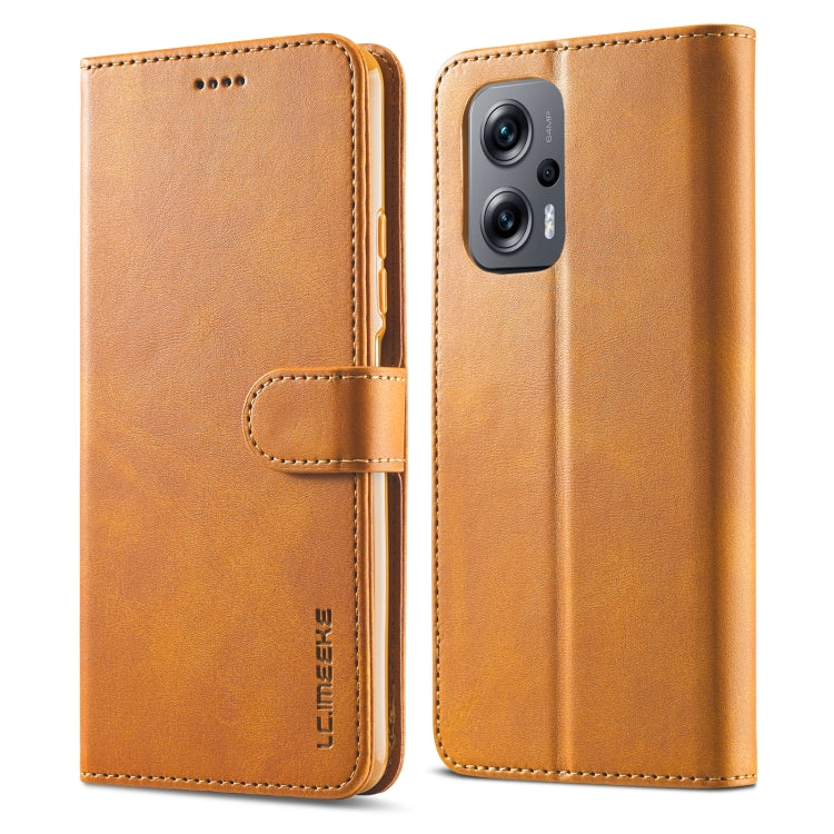 Brown textured leather phone case with flip cover, card slot, and camera cutouts