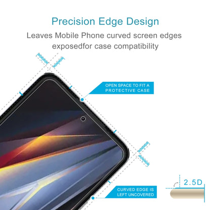 2.5D curved tempered glass screen protector for phone edge compatibility