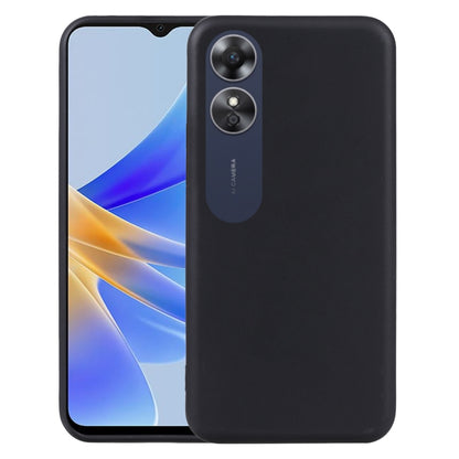 Black TPU phone case with back camera openings and slim protective edges
