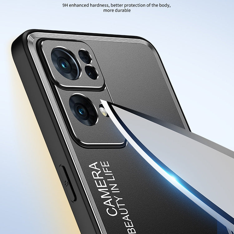 Silver frosted metal phone case with dual camera openings and edge bumper detail
