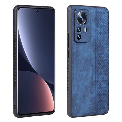 Sapphire blue textured phone case for Xiaomi 12 Pro/12S Pro, camera cutouts