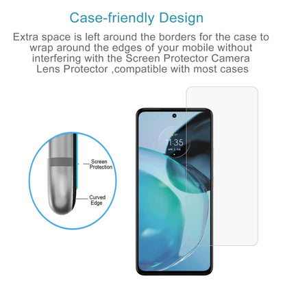 Curved 2.5D tempered glass screen protector for phone screens, case-friendly