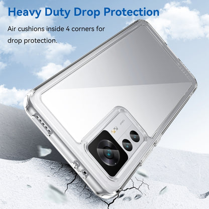 Clear TPU phone case with reinforced corners and camera cutout for phone protection