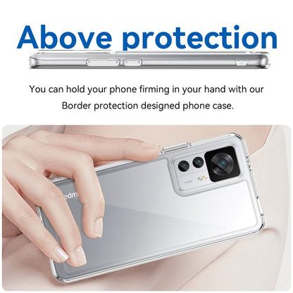 Clear TPU phone case with border protection and camera cutout