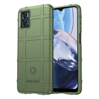 Rugged green TPU phone case with raised camera cutouts and shock protection