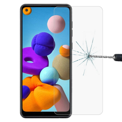 Tempered glass screen protector with 2.5D curved edges and smartphone front coverage
