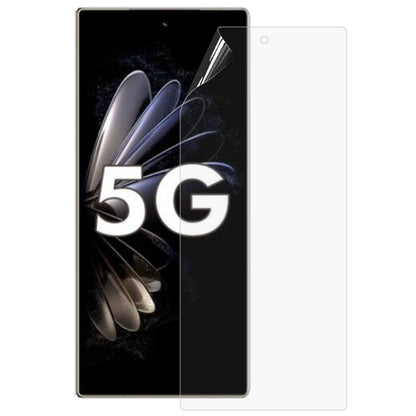 Foldable phone front hydrogel screen protector film, transparent full-screen cover