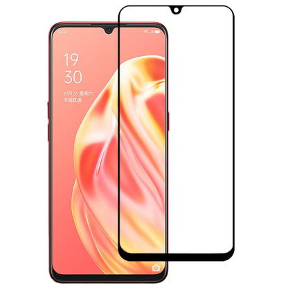Tempered glass screen protector with full adhesive for smartphone front, 2.5D curved edge