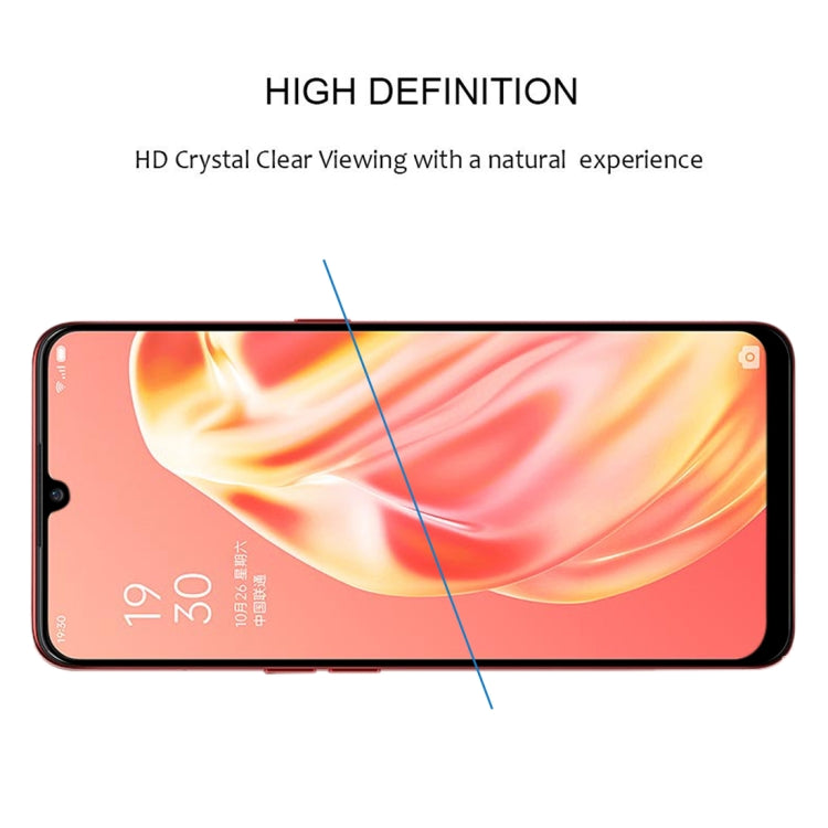 Crystal-clear tempered glass screen protector for smartphone front screen coverage