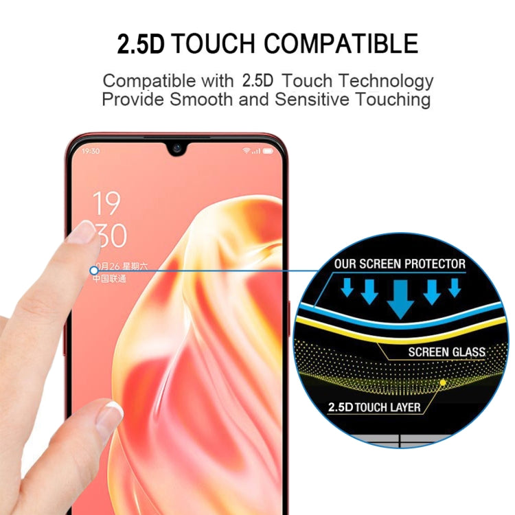 Tempered glass screen protector with 2.5D touch compatibility for smooth, sensitive touch