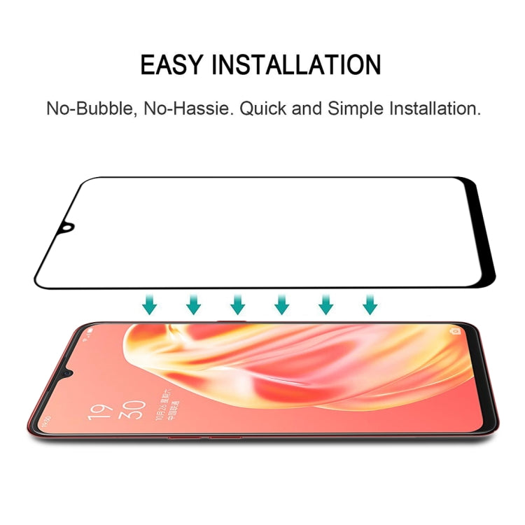 Tempered glass screen protector with easy, no-bubble quick installation