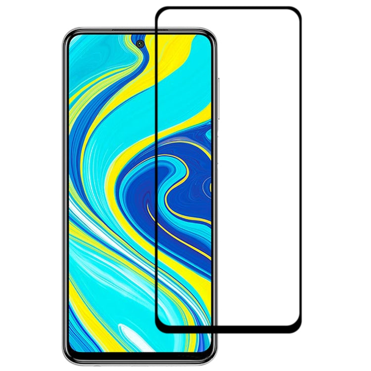 Tempered glass screen protector with full adhesive for smartphone front, 2.5D curved edge