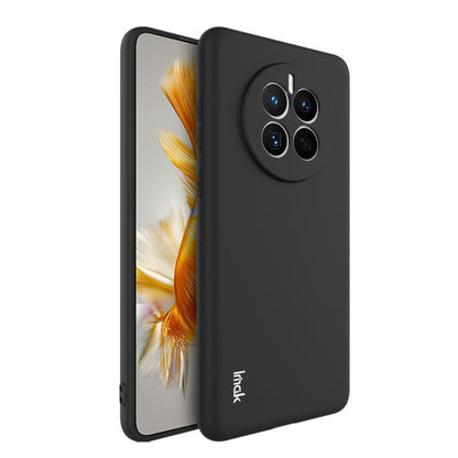 Black frosted TPU phone case with four-lens camera cutouts and slim profile