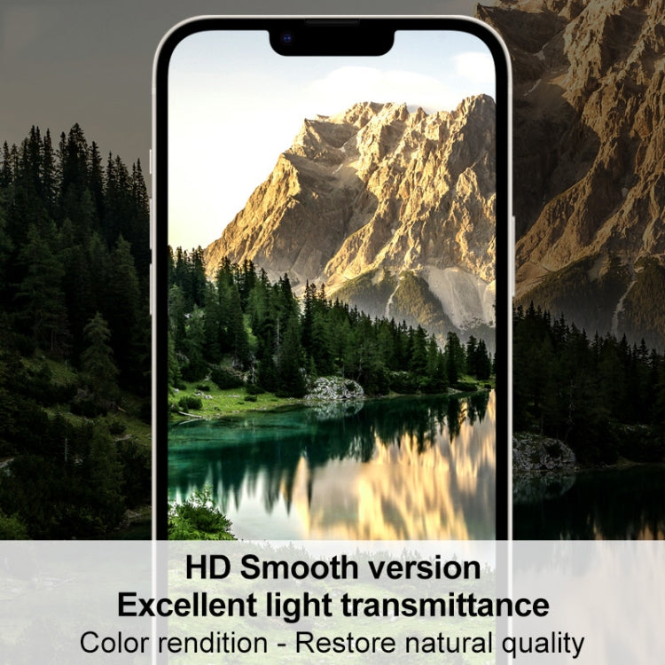 Hydrogel screen protector film on smartphone display, smooth HD look