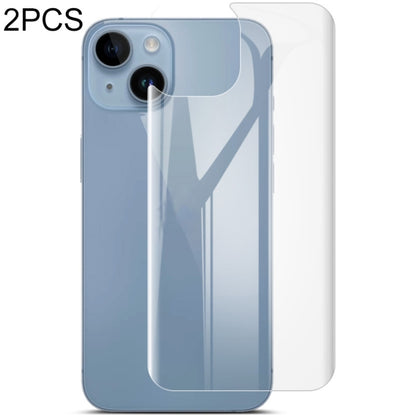 Curved hydrogel back protector film, transparent for phone back, 2-pack
